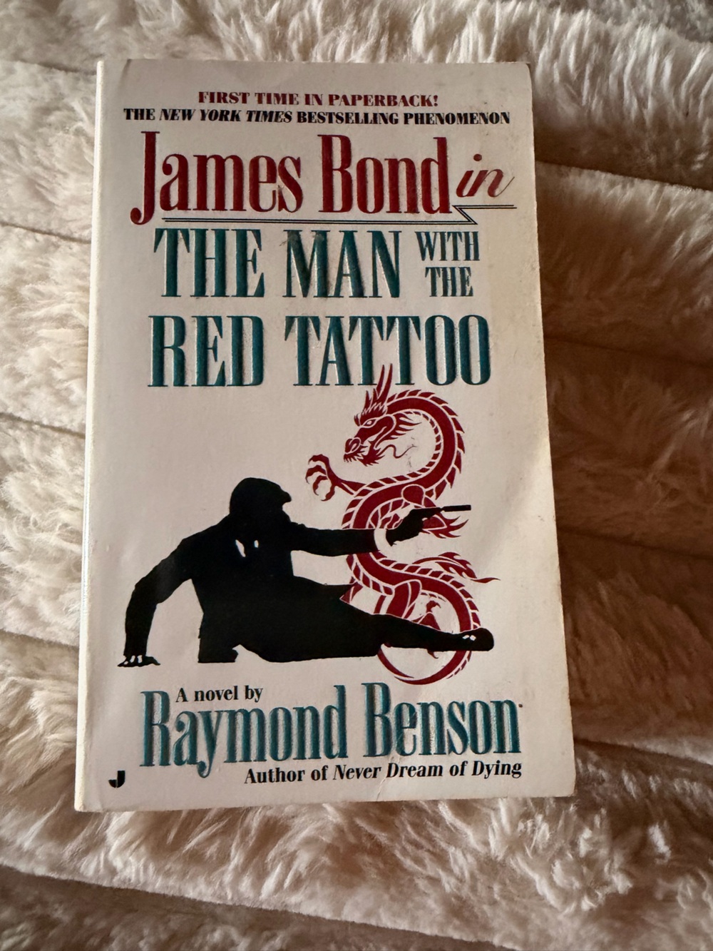 James Bond 'The Man With The Red Tattoo' Paperback